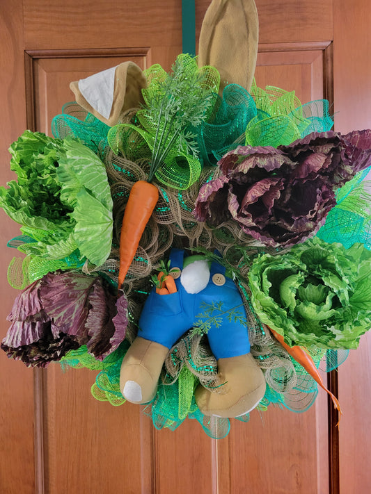 Farmer's Friend Bunny Wreath